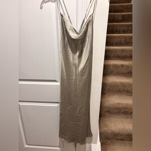 Show Me Your MuMu Weddings Bridesmaid Satin Dress